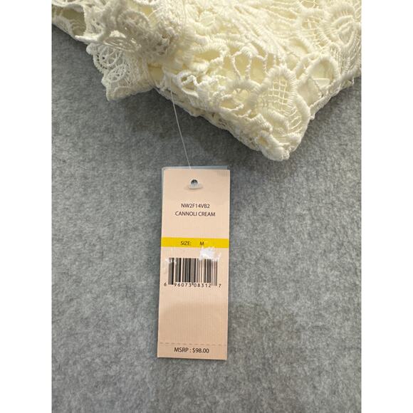 Nanette Nanette Lepore Lace Top – Canola Cream – NWT - Size Medium - Picture 9 of 11